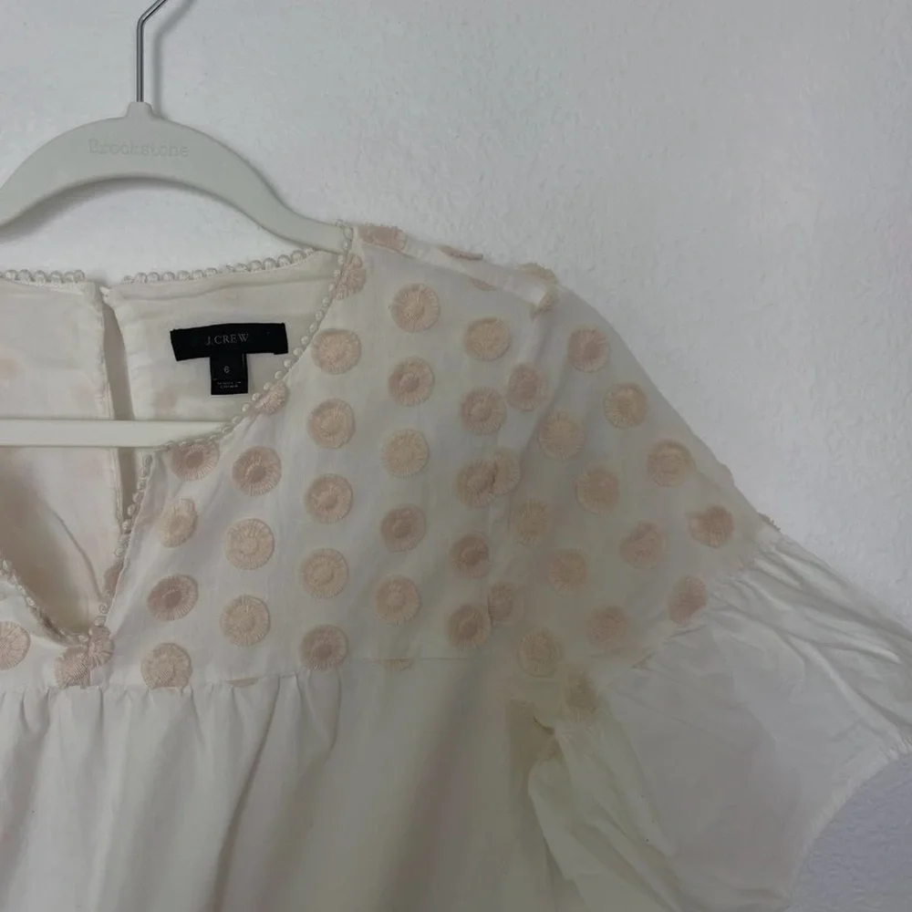 Elegant White JCrew summer dress - Picture 3 of 6